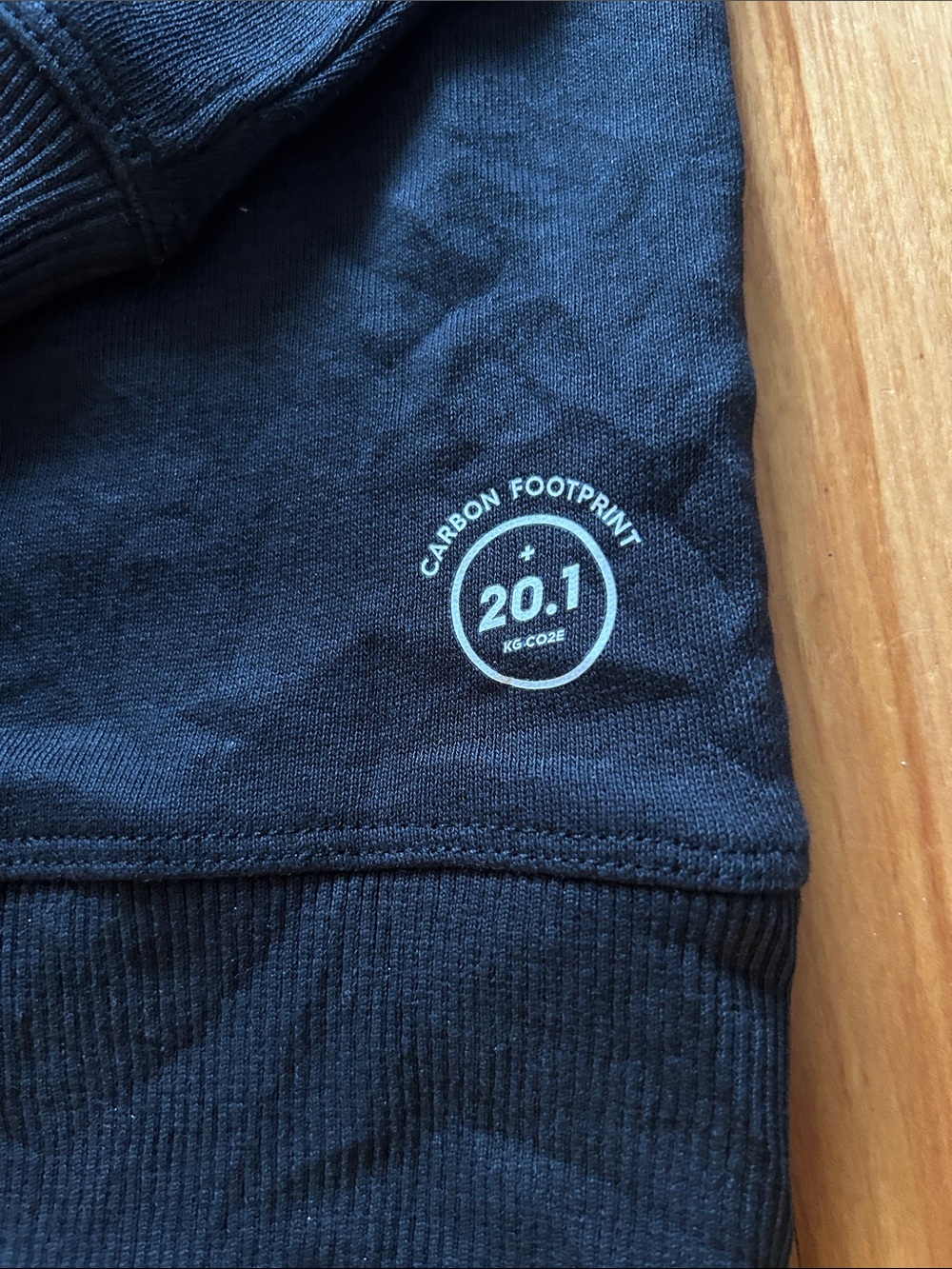 allbirds Black R & R Sweatshirt with Logo Patch - Picture 2 of 6